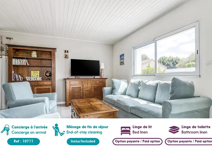 Prázdninový dům Maison Avec Piscine Pour 6 Personnes Les Sables-dʼOlonne